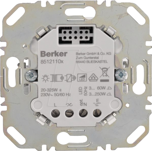 Berker Universal-Schalteinsatz 1fach 85121100