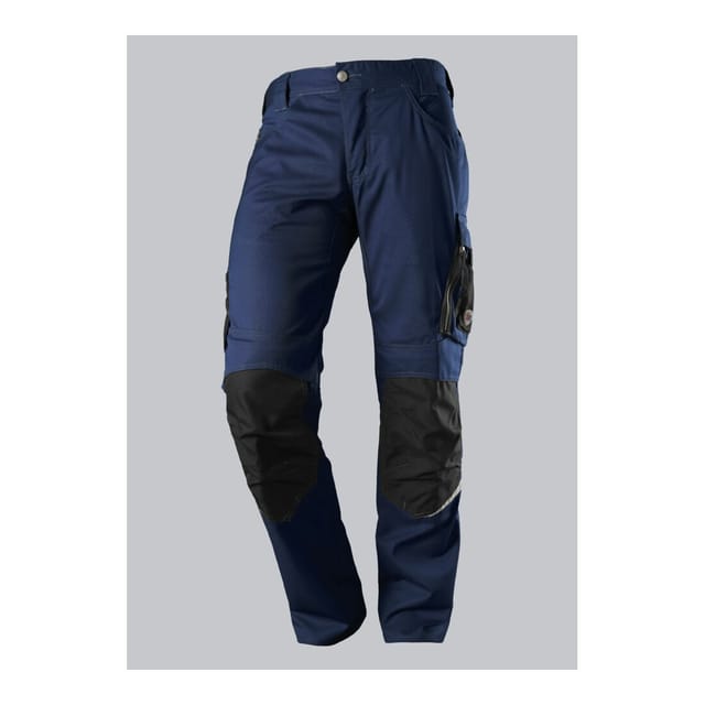 Bp Leichte Arbeitshose Mit Kniepolstertaschen, Nachtblau/schwarz, Gr. 52, Länge N