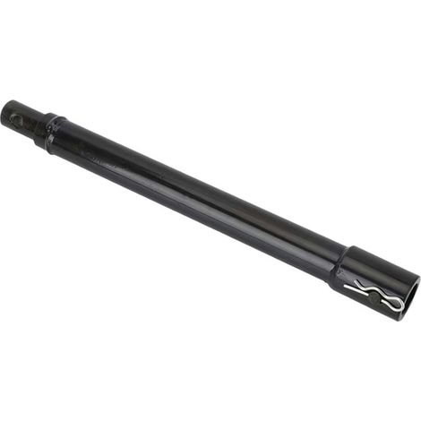 30 Cm (12 Zoll) Lange, Verstärkte Stahl-benzin-erdbohrerverlängerung – Steckverbindung Mit Sicherheitsbolzen Und Korrosionsbeständiger Schwarzer Lackierung