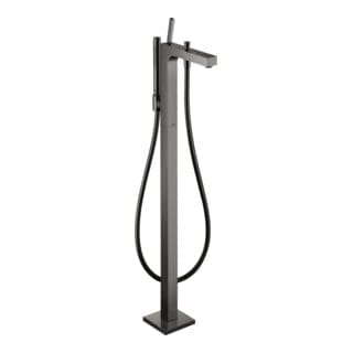 hansgrohe Wannen-Einhebelmischer Axor Citterio A 200mm, boden, m Pin-Griff, pol. bla vc