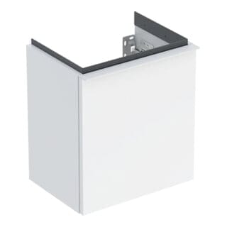 Geberit Handwaschbeckenunterschrank iCon 37x41,5x27,9cm, 1 T, An L, w/l hochgl.