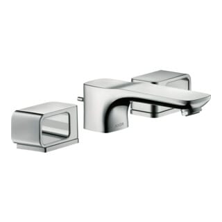hansgrohe 3-Loch-Waschtischarmatur 50 Axor Urquiola A 180mm, m ZugstAblGar, Ros, pol. r gol
