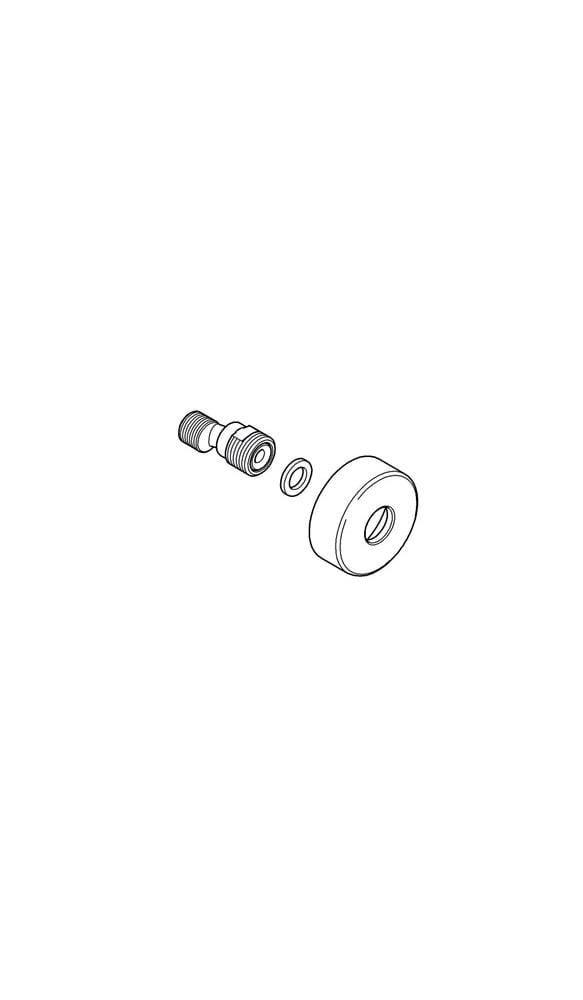 Grohe S-Anschluss 12662 moon white