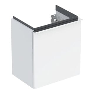 Geberit Handwaschbeckenunterschrank iCon 37x41,5x27,9cm, 1 T, An L, w/l hg/Gr. vc