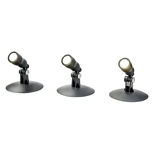 REV LED Außen- und Unterwasserbeleuchtung Aqua Spot Set 3x1W
