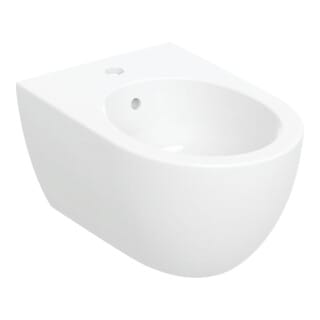 Geberit Wandbidet Acanto 35,5x27,5x53cm, weiß KeraTect