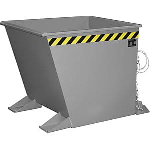 Bauer Südlohn Spänebehälter SGU-RZ 30, lackiert, Mausgrau