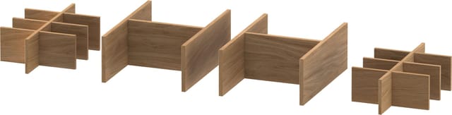 Duravit Einrichtungssystem Universal Set 844x321x120mm, natur Oa solid, f WTU