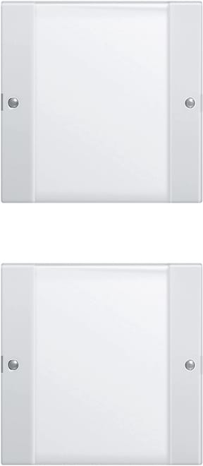 Gira Wippenset 2-fach rws/gl 213203