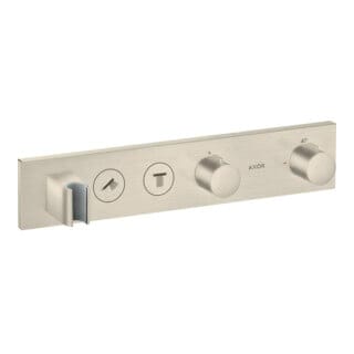 hansgrohe Fertigmontageset Axor Select UP-Thermostat., 2 Verbr., brushed nickel