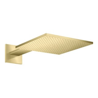 hansgrohe Kopfbrause Axor m Br.Arm, 300x300mm, 2jet, brushed brass