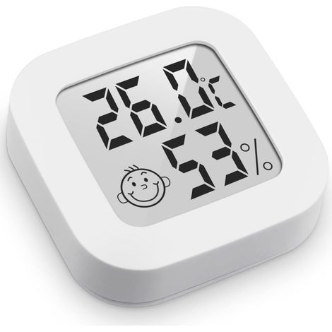 Digitales Mini-thermometer Mit Hygrometer Für Innenräume, Hochpräzise Temperaturanzeige, Feuchtigkeitsmesser, Thermo-hygrometer, Komfortanzeige