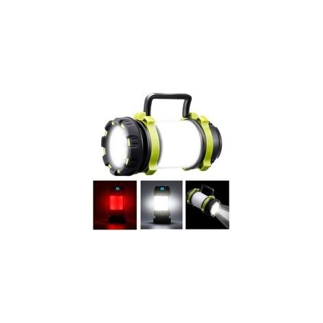 Wiederaufladbare Led-campinglaterne Mit 1000 Lm – Wasserdicht Nach Ipx5, 6 Modi, Ideal Zum Angeln, Wandern, Jagen Und Für Rettungseinsätze Bei Nacht