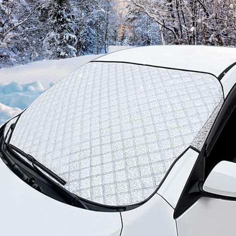 Windschutzscheibenabdeckung – 4-lagige Frontscheibenabdeckung – Schützt Vor Frost, Schnee, Sonne Und Staub – 150 X 100 Cm – Geeignet Für Die Meisten Fahrzeuge