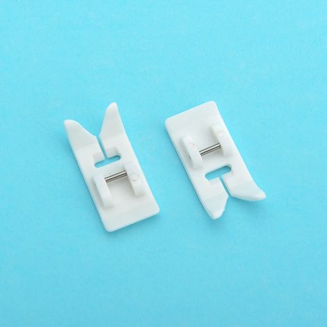 Antihaftbeschichteter Teflon-nähfuß Für Nähmaschinen – 2er-pack, Clip-system Kompatibel Mit Singer, Janome, Brother, Toyota, Elna