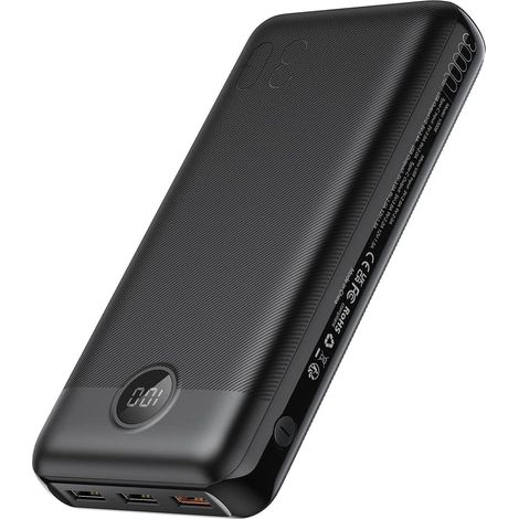 Veger Externer Akku 30000mah, Tragbarer Akku Mit Schnellladefunktion (pd) Bis 20w, Powerbank Mit Usb-c-anschluss, 4 Ausgängen Und 2 Eingängen Für Iphone 13, 12, Samsung S21, S20, S22, Huawei Und Xiaom
