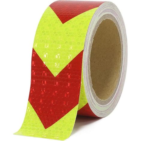 Hochsichtbares, Reflektierendes Warnband – 5 Cm × 10 M, Wasserdicht Und Extrem Abriebfest