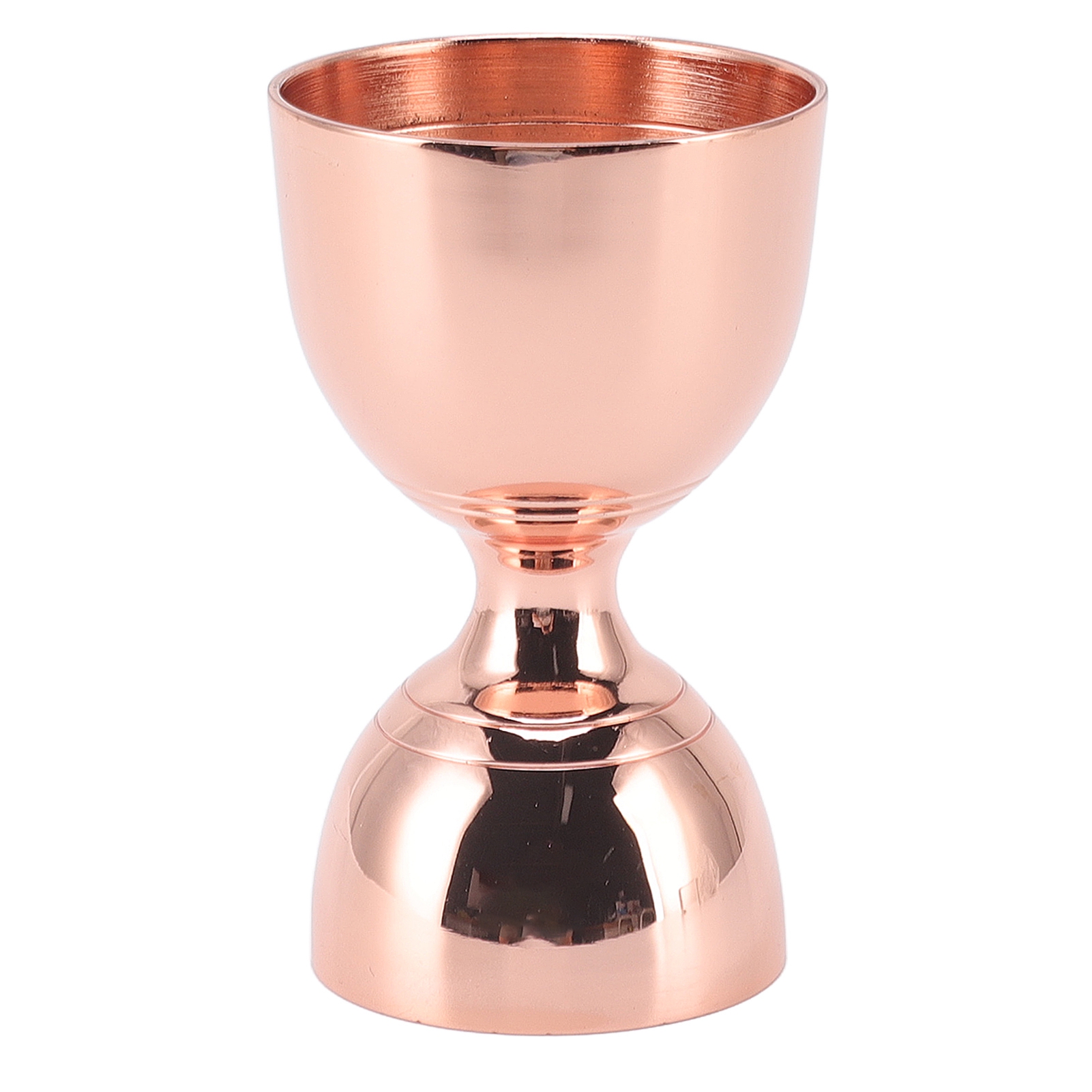 Cocktail-jigger Aus Edelstahl, 30/60 Ml, Langlebig, Hohe Präzision, Große Öffnung Zum Abmessen Von Spirituosen, Roségold.