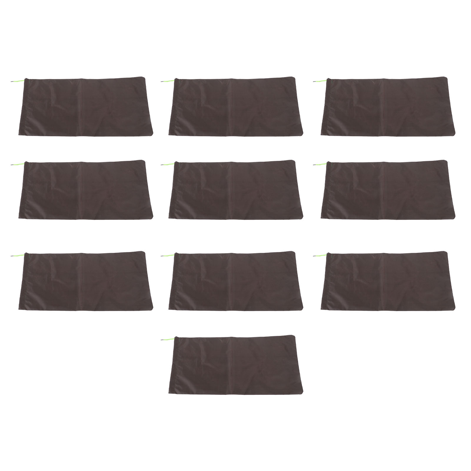 Sandlose Sandsäcke, 10 Stück, Hochwasserschutz Mit Zugband, 9,8 X 19,7 Zoll Polyester-dammsack Für Keller Oder Garage, Klumpenfrei.