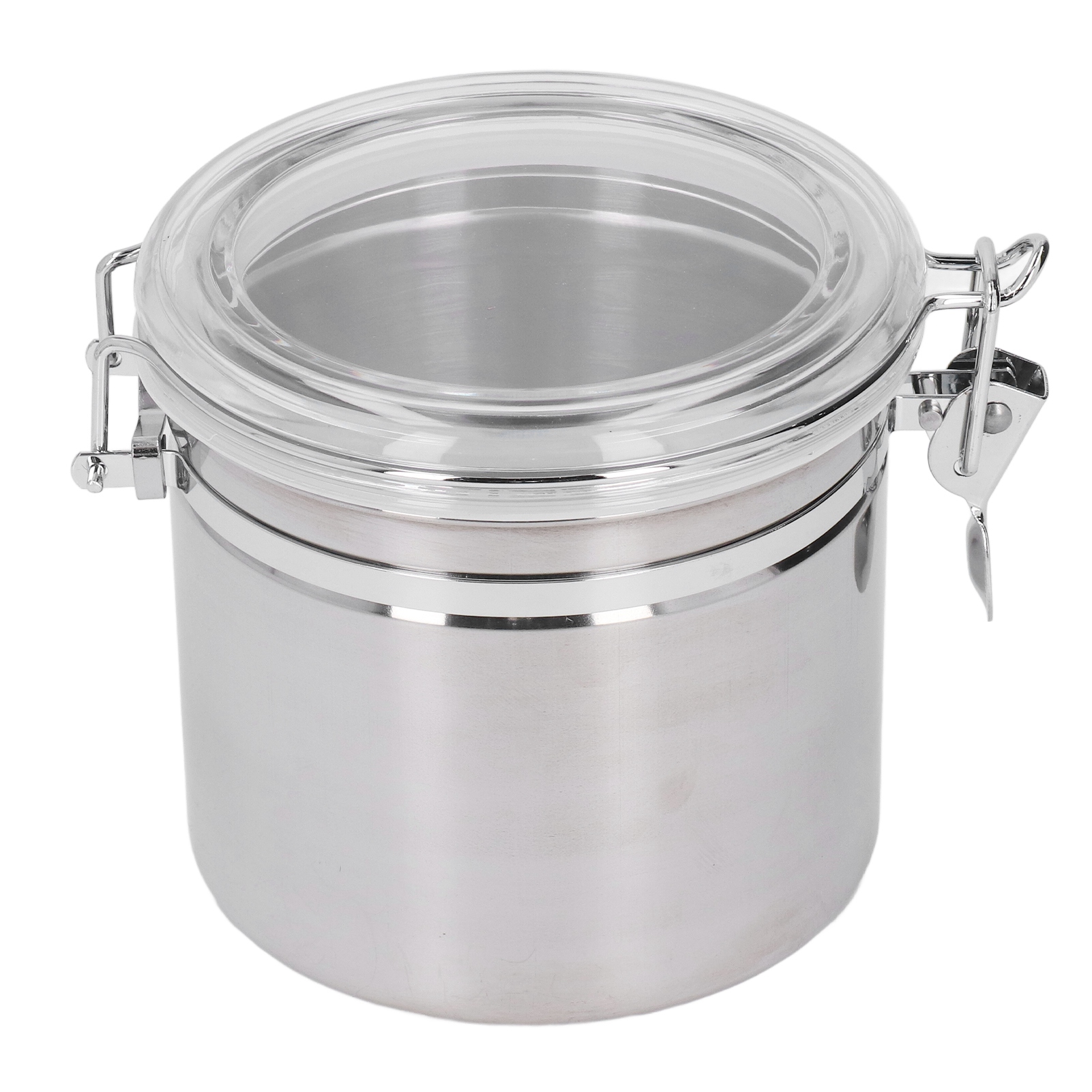 Luftdichter Edelstahlbehälter, Ideal Zur Aufbewahrung Von Lebensmitteln (trockenfrüchte, Milchpulver, Mittelgroßer Tee, 1300 Ml).