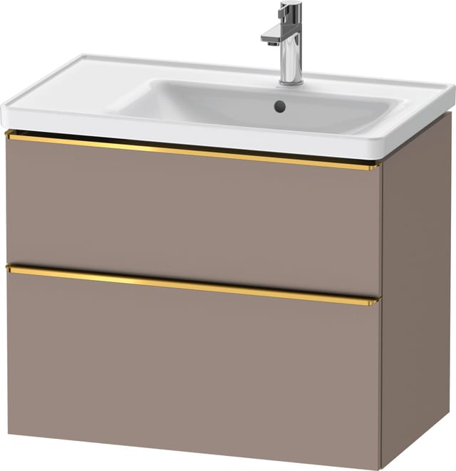 Duravit Waschtischunterschrank D-Neo 78,4x45,2cm, 1 Kast, B R, g pol/Bas ma