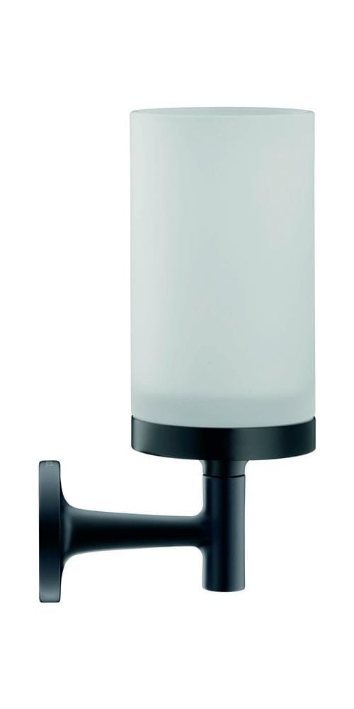 Duravit Glashalter Starck T 6,5x9,8cm, Wandmont., Gl. we m, sw matt
