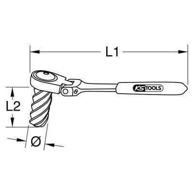 KS Tools Reibahlen für ABS-Sensoren, Ø 15mm