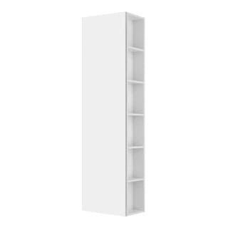Keuco Hochschrank X-Line 48x175x30cm, li, Rg R, D I m, Gl. I sat.