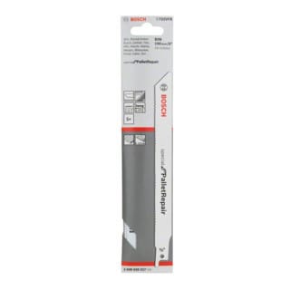 Bosch Säbelsägeblatt S 722 VFR, Special for Pallet Repair, 190 mm, 0,9 mm