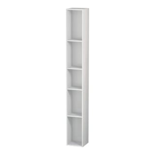 Duravit Regalelement L-Cube 18x18x140cm, 5 Fäch., vert, we. hgl
