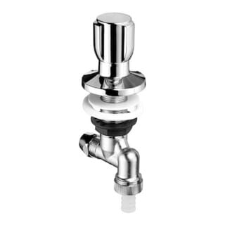 Schell Spültischventil COMFORT d 10mmxG 1/2 AG, m RV, verchromt, m RB