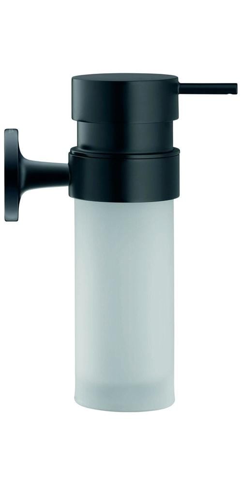 Duravit Seifenspender Starck T 6x12,6cm, Wandmont., Gl. we m, sw matt