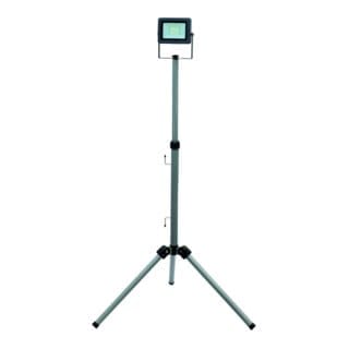 REV LED-Arbeitsleuchte Flare 10W Stativ silber-anthrazit