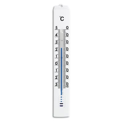 TFA Dostmann Innen-Außen Thermometer Kunststoff ,weiß