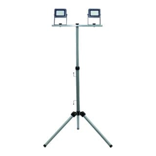 REV LED-Arbeitsleuchte Flare 2x15W Stativ silber-anthrazit