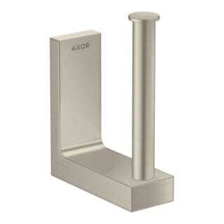 hansgrohe Reservepapierhalter Axor Uni Rectangular Wandmontage, brushed nickel