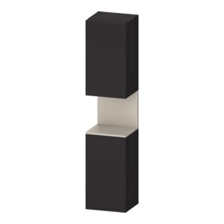 Duravit Hochschrank Qatego 40x36x1760cm, 2 T, B, An l, T m/Gr matt