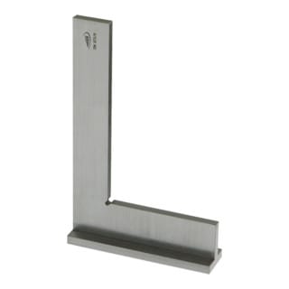 Helios Preisser Anschlagwinkel rostfrei, DIN 875/0 Schenkellänge 600 x 400 mm
