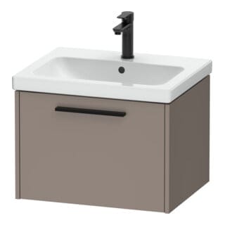 Duravit Waschtischunterschrank D-Code 58,4x40x46cm, 1 Ausz., bas. ma, Gr. sw