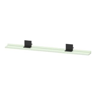 Duravit Spiegel-Ablage Sivida 125x65x3,6mm, grün ma, mont., sw
