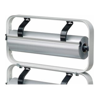 Rocholz Aufsatzabroller STANDARD Rollenbreite 100 cm gezahnte Abreißschiene