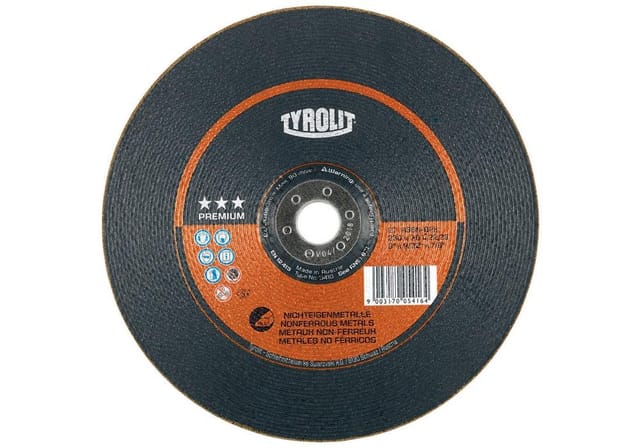 TYROLIT Schruppschleifscheibe PREMIUM***, Scheiben-ØxScheibenbreite: 115X7 mm, 560405 115X7