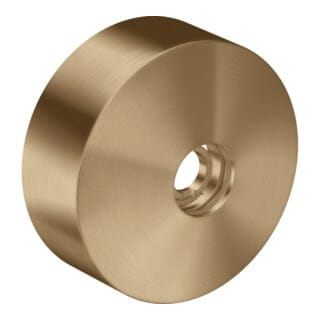 hansgrohe Verlängerungsrosette d= 80mm, aus Metall, brushed bronze