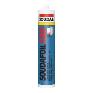 Soudal 1K Fensterdichtbandkleber Soudafoil 330D weiss 475 g/300 ml