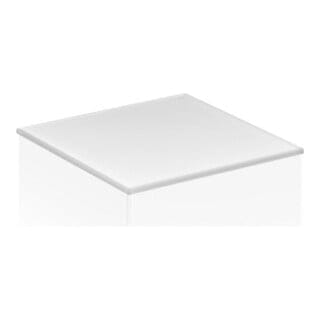 Keuco Abdeckplatte Edition 11 Planning 141,1x3x52cm, Gl. an, kl, Unters. lack.