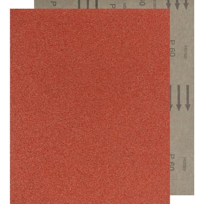 PFERD TOOLS Papier Schleifbogen Korund 230x280mm BP A60 universell für Holz, Farbe und Lack