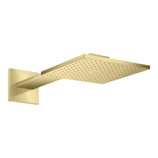 hansgrohe Kopfbrause Axor m Br.Arm, 250x250mm, 1jet, brushed brass