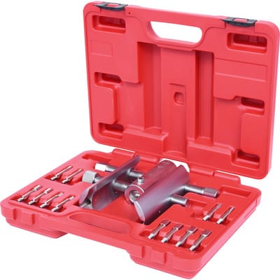 KS Tools Vario-Muttern- und Kappenschlüssel-Satz, 13-tlg
