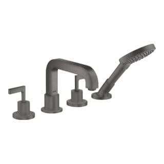hansgrohe Fertigmontageset Axor Citterio 4-L-Fliese-Ar, m HG, Ros, brush. bla vc