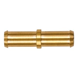 Riegler Gerader Schlauchverbindungsstutzen, für Schlauch LW 4 mm, Messing